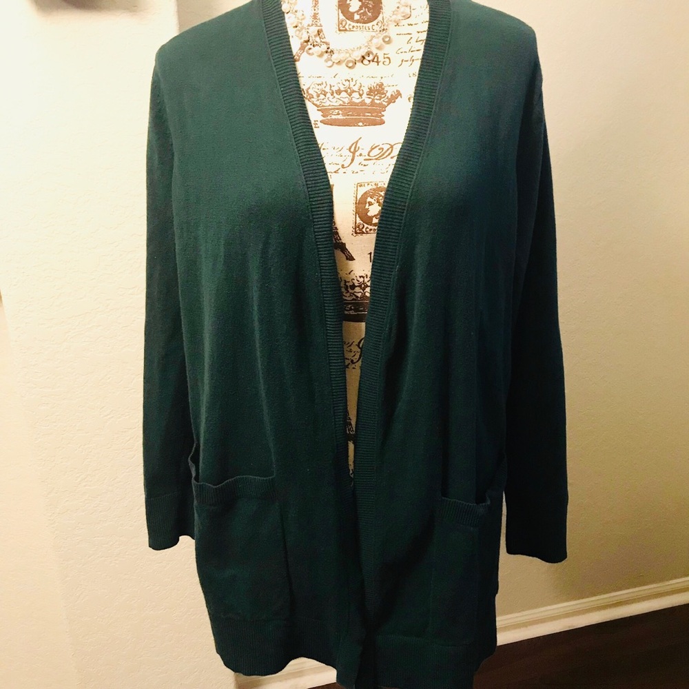 Eddie Bauer Long Sleeve Ladies Cardigan SZ…